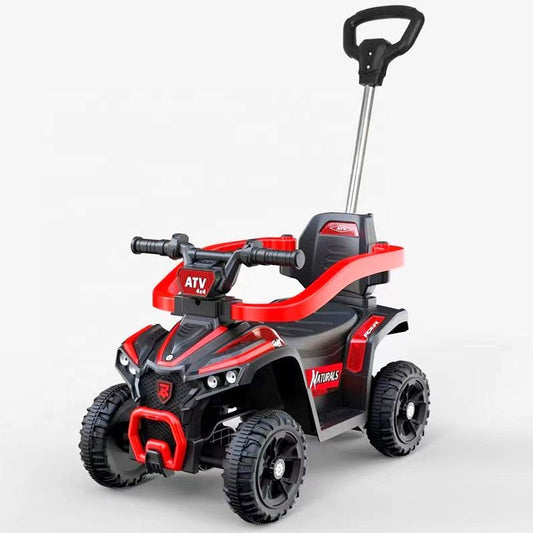 Multifunctional children's stroller/glider/twist car with music